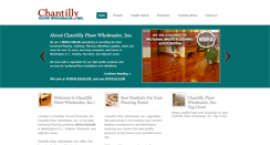 Desktop Screenshot of chantillyfloor.com